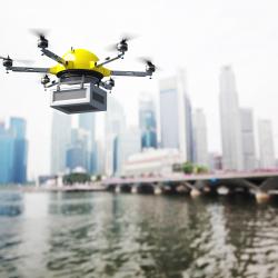Thumbnail-Photo: Demand for drone delivery in e-retail is high...