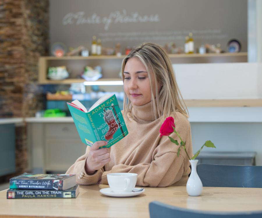 Photo: Book swap as you food shop