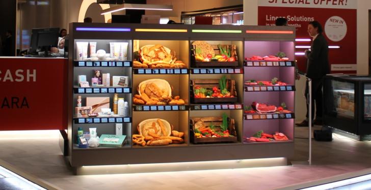 Invisible lighting solutions for fresh products in retail...