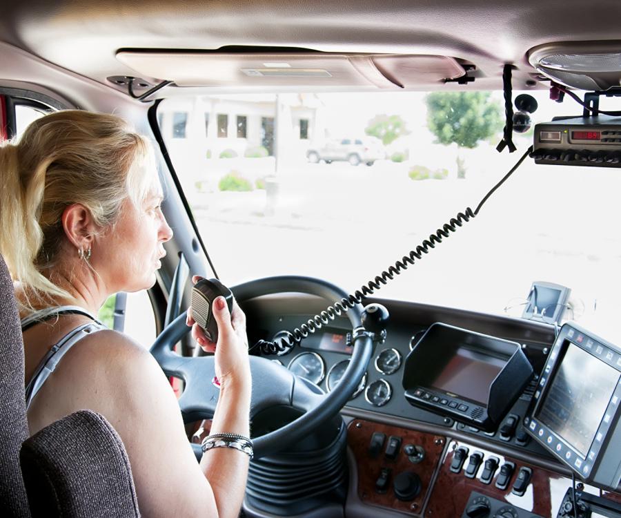 Photo: National supply chain threatened by lack of new truck drivers...