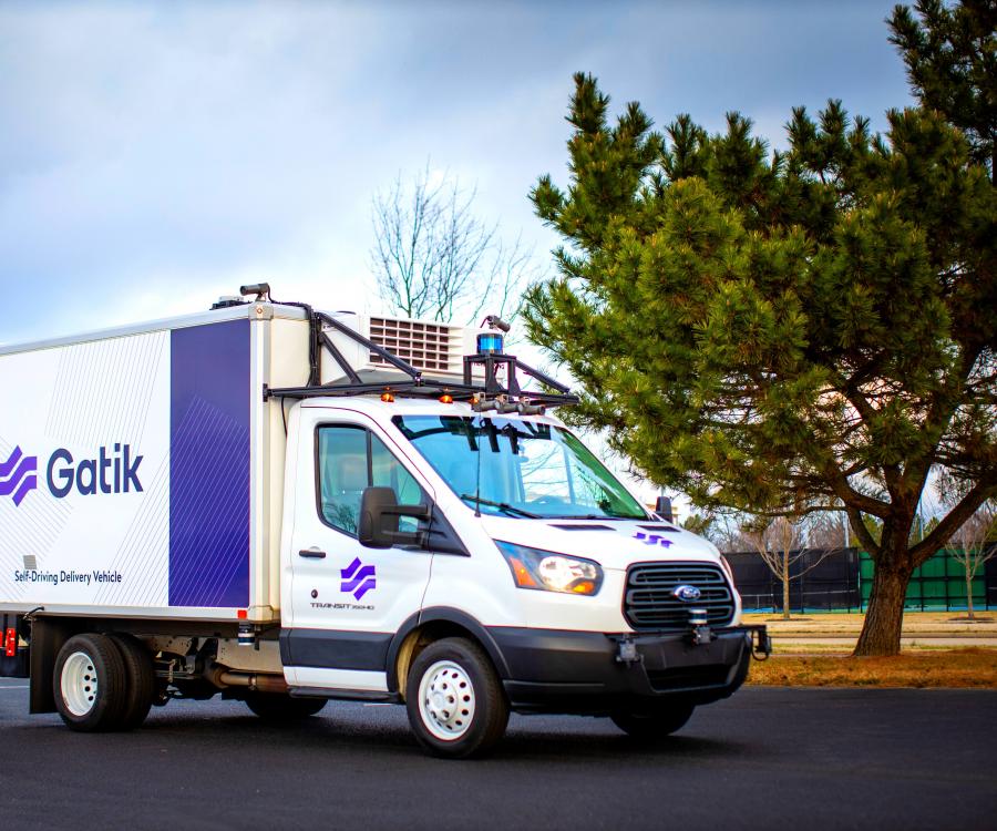 Photo: First-ever autonomous box truck fleet to move the middle mile...