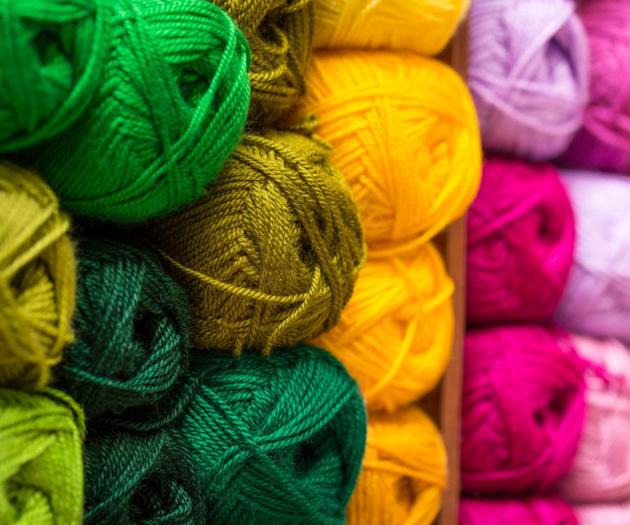 Photo: All knitted and sewn up: an online yarn retailer takes a stationary...