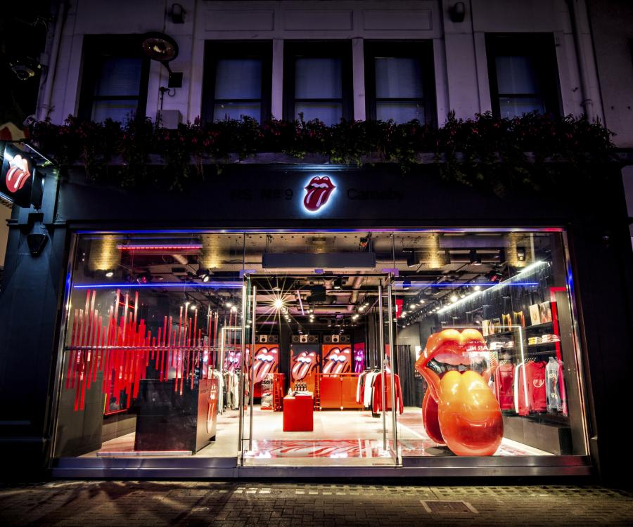 Photo: The Rolling Stones open ‘world exclusive’ flagship store in London...