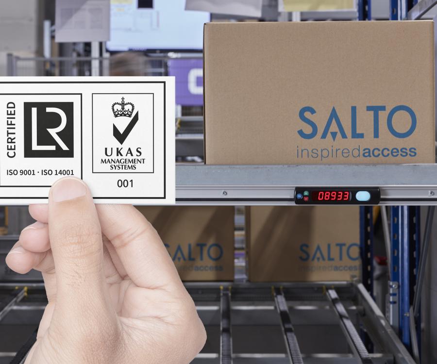 Photo: SALTO renews its commitment to quality management and environmental...