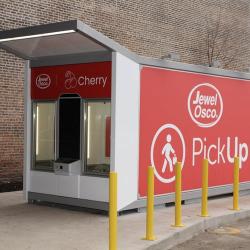 Thumbnail-Photo: Automated grocery PickUp kiosk for contactless grocery service...
