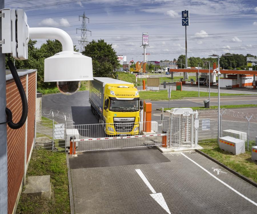 Photo: Intelligent truck parking solution