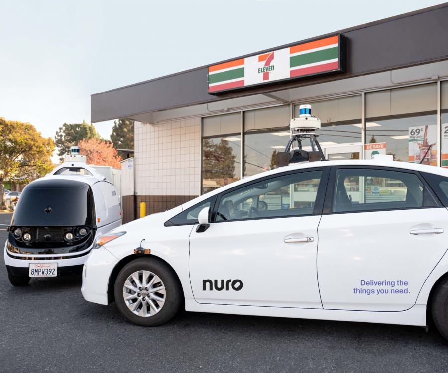 Photo: 7-Eleven launches first commercial autonomous delivery service in...