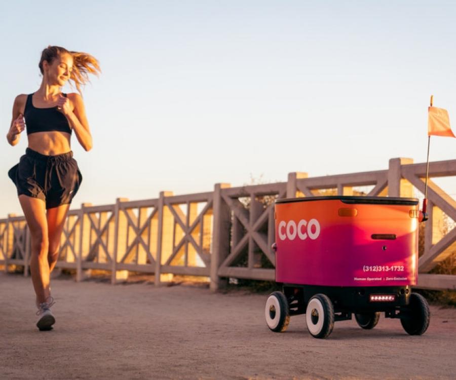 Photo: Coco, the remotely-piloted delivery service