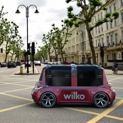 Thumbnail-Photo: Last mile delivery with autonomous driving