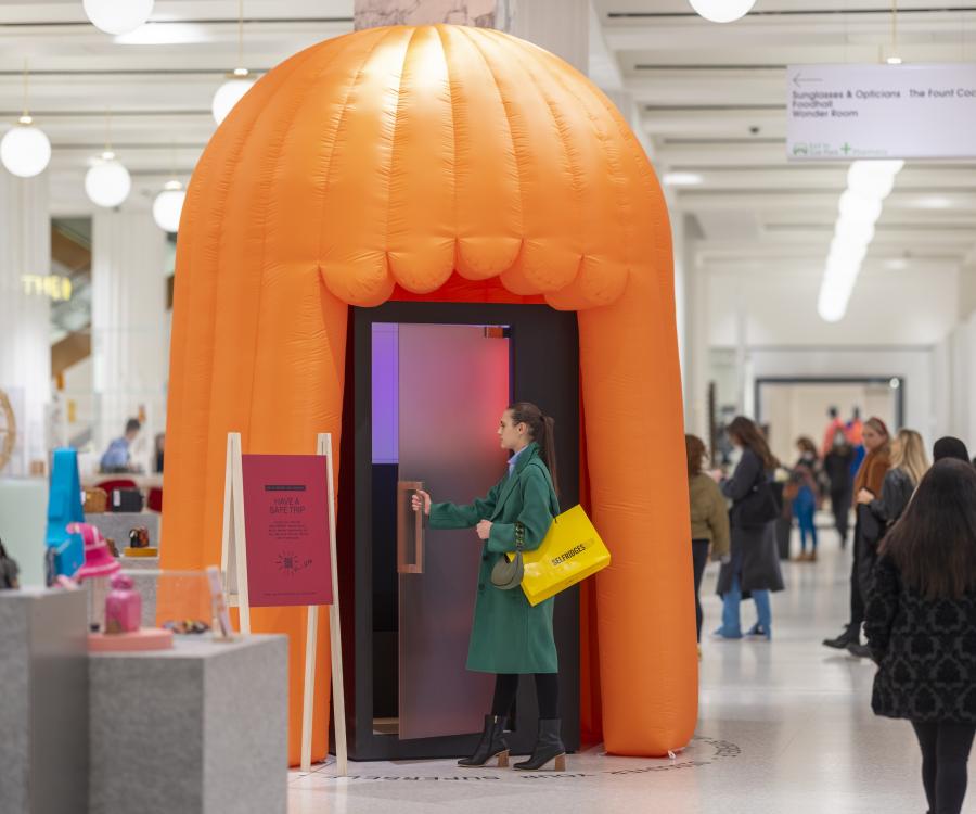 Photo: Selfridges invites its customers to discover their superself...