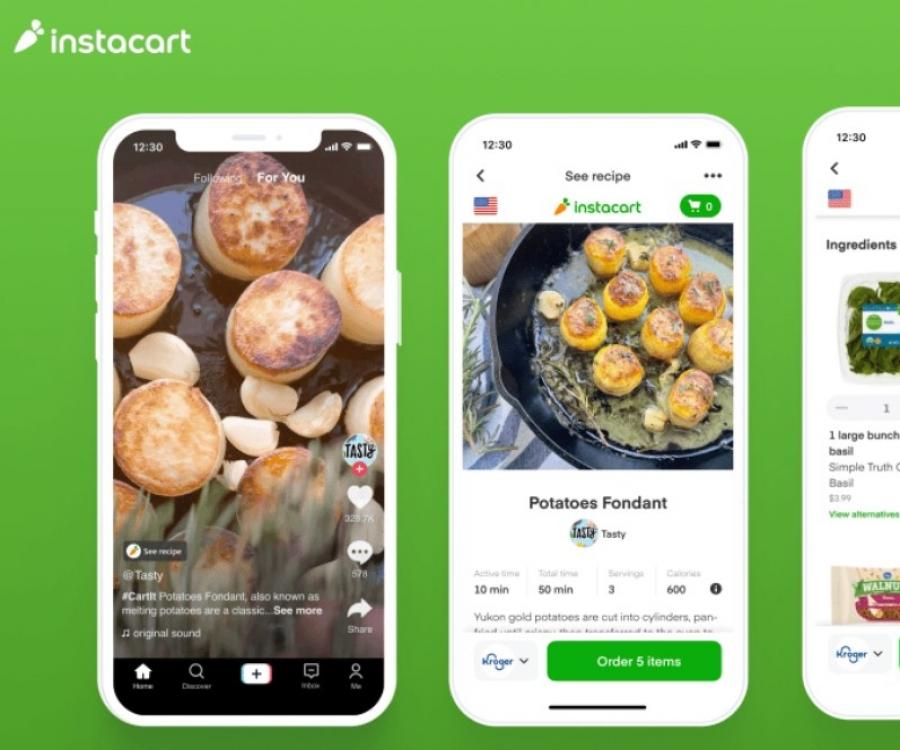 Photo: Instacart unveils shoppable recipes