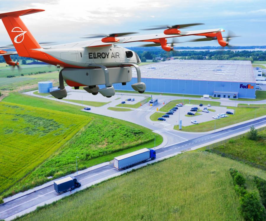 Photo: FedEx plans to test autonomous drone cargo delivery with Elroy Air...