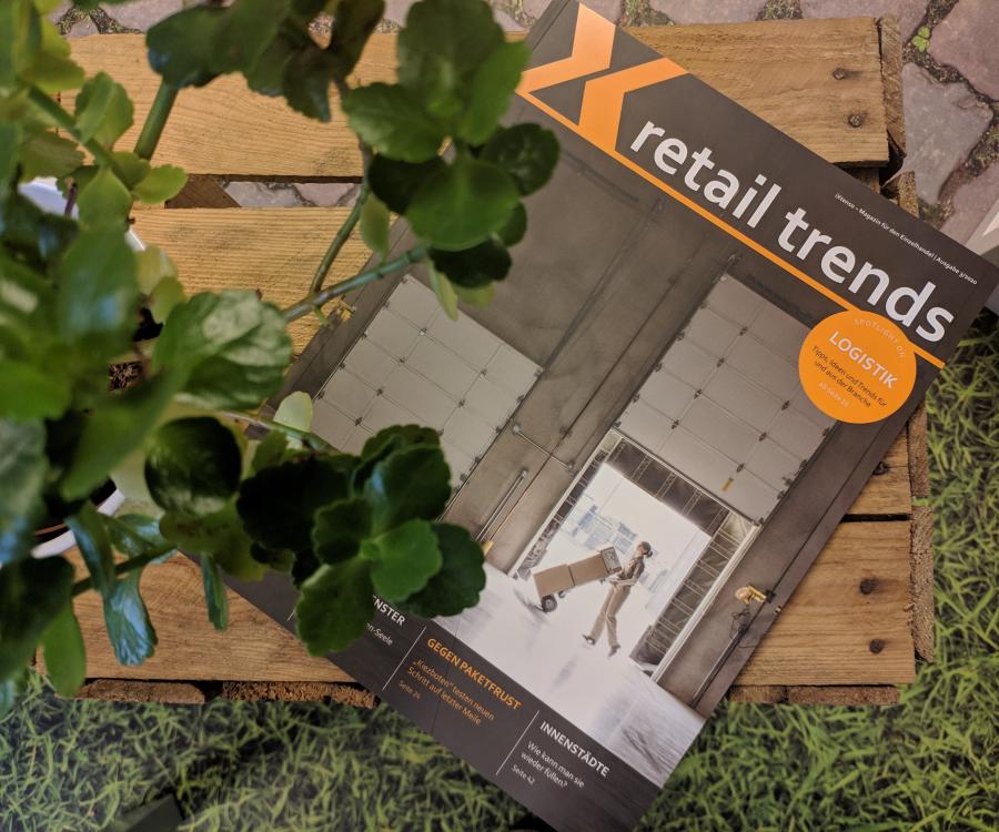 Photo: retail trends 3/2020: Focus on Logistics (German)...