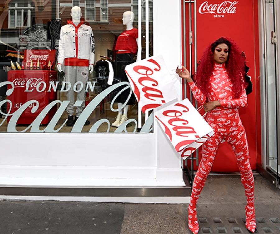 Photo: Coca-Cola opens first European flagship store in London...