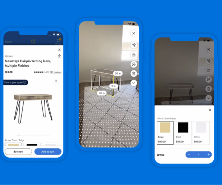 Photo: Walmart putting AR shopping experiences right in customers pockets...
