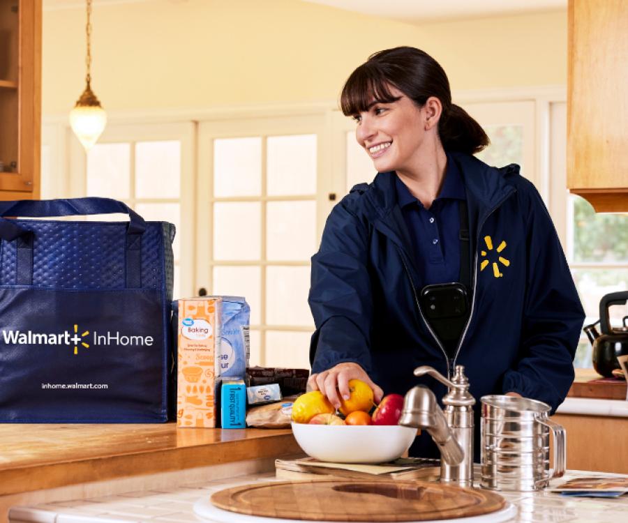 Photo: InHome direct-to-fridge delivery as option for Walmart customers...