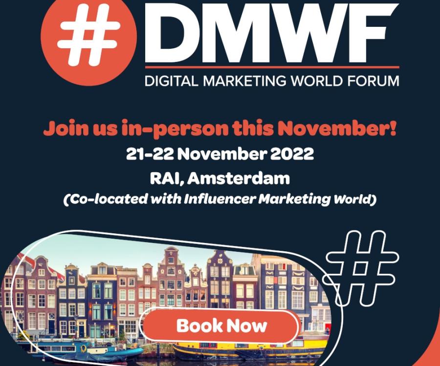 Photo: #DWMF Europe for top-level digital marketing insights...