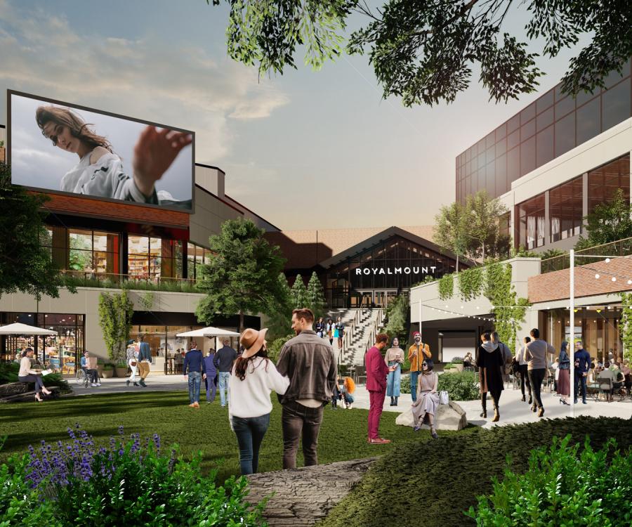 Photo: First retailers announced for Royalmount shopping centre...