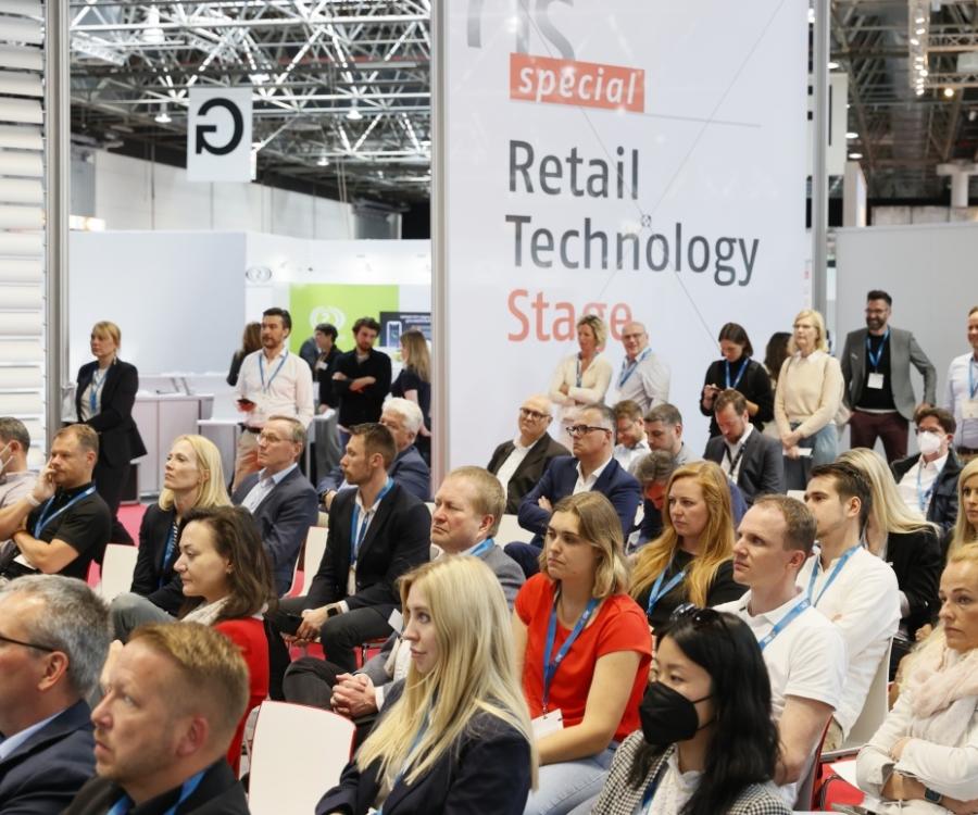 Photo: EuroShop 2023 – lectures on the retail stages...