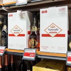 Thumbnail-Photo: Jutland’s largest wine shop is successful with digital price tags...