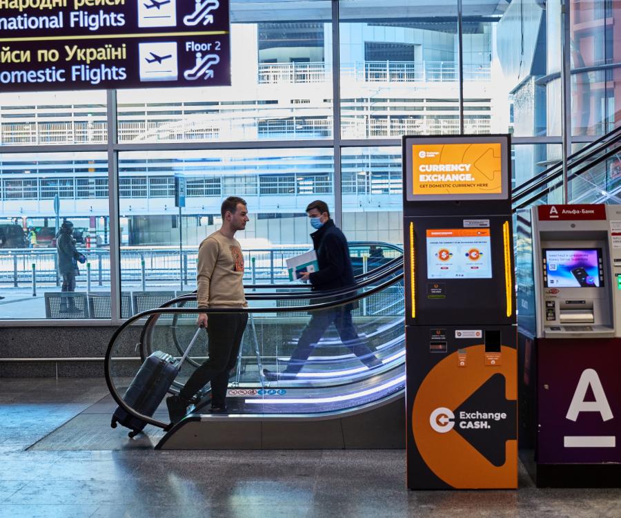 Photo: Facial recognition in currency exchange machines to prevent AML...