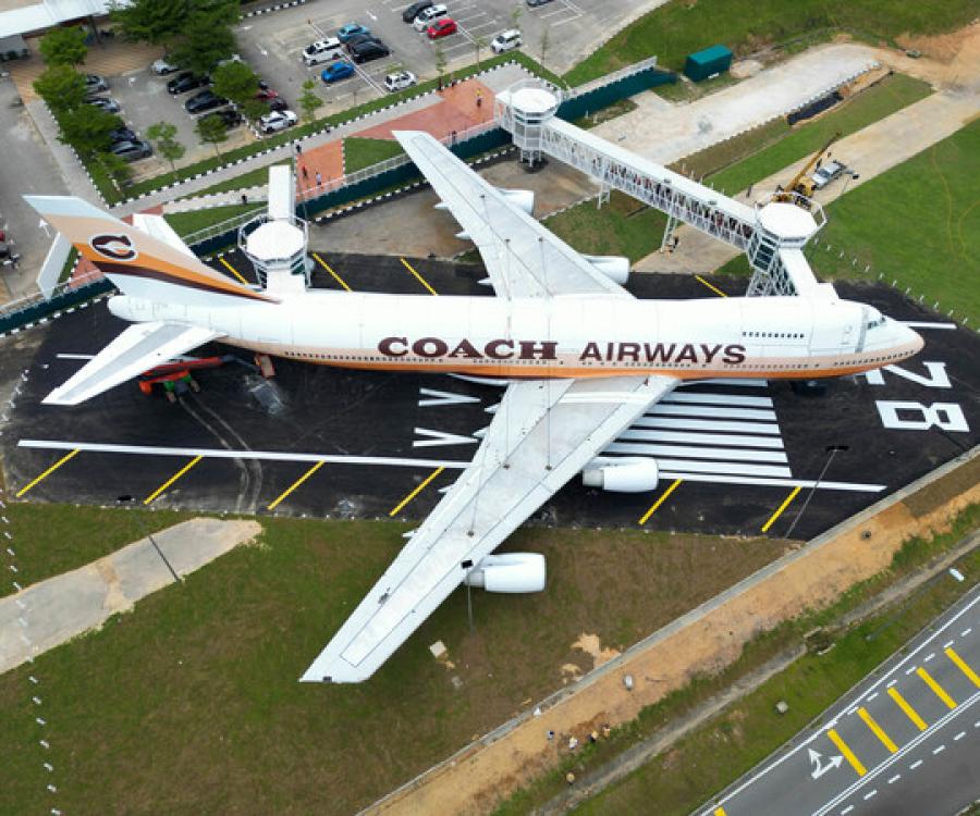 Photo: Coach debuts worlds first Coach Airways retail concept store...