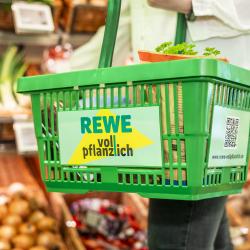 Thumbnail-Photo: “REWE voll pflanzlich” – The store concept of the future?...