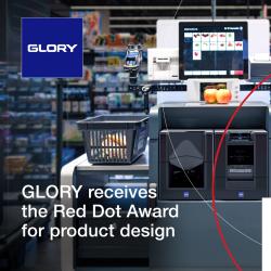 Thumbnail-Photo: Glory receives 2024 Red Dot award for Product Design...