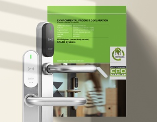 Salto achieves EPD for XS4 Original+ smart locking range