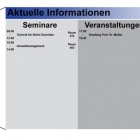 Thumbnail-Foto: Dynamische Information - interaktive Schaukästen...
