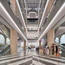 A grand entry hall of a department store in South Korea; copyright: Namsun Lee...