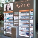 Shop in shop system for Avène by Pierre Fabre Dermo-Cosmetics This shelving...