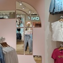 Interior design of the ONLY store in Bonn.