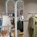 Various mirrors in the ONLY store.