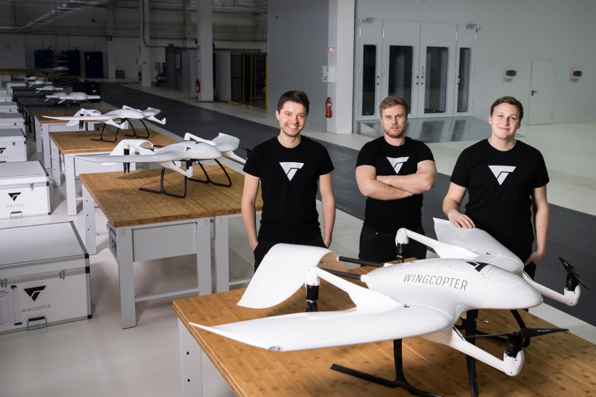 Delivery drone manufacturer Wingcopter raises funds - iXtenso