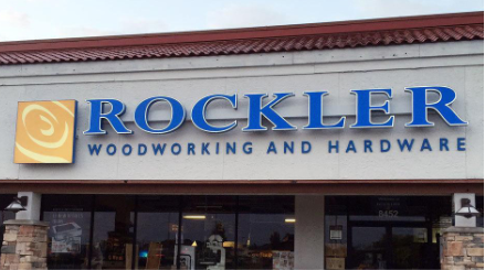 Facade of the retailer Rockler