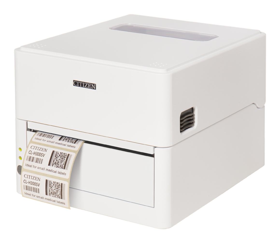 Side view of the Citizen printer CL-H300SV