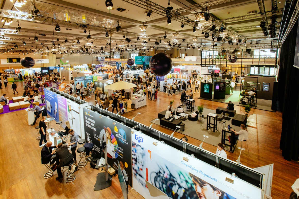 Exhibition hall from above