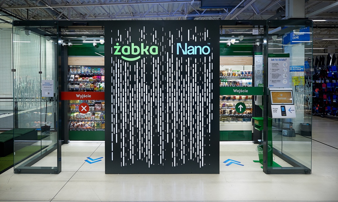 Entrance to an autonomous store