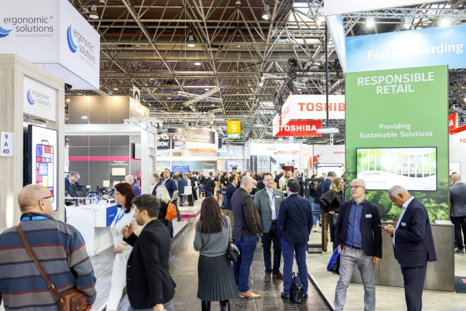 People at the EuroCiS trade fair