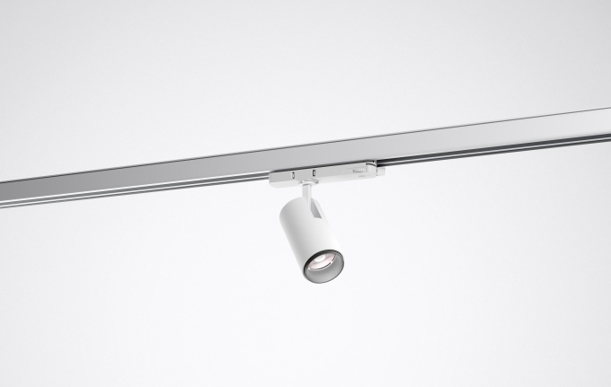 Product image: white lamp in front of a white background...