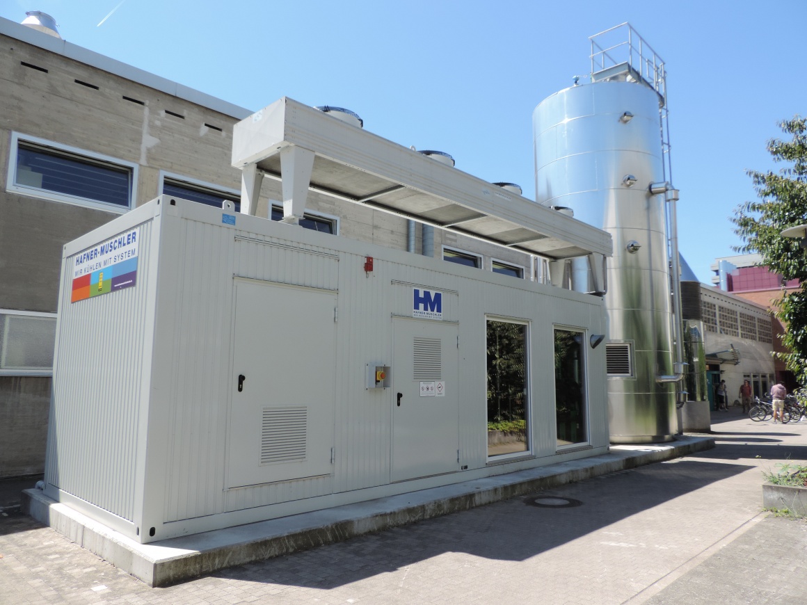 Slurry ice storage at University of Karlsruhe.