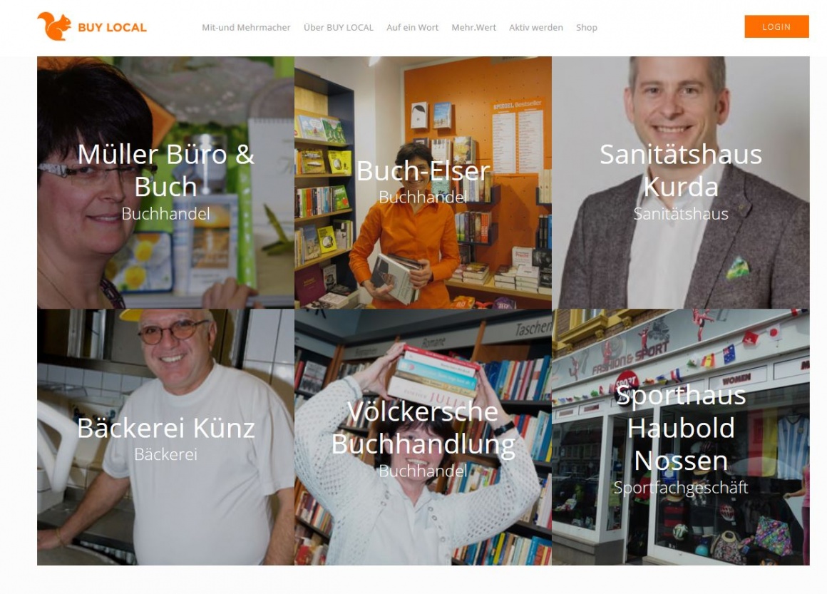 Photo: An overview of five German local commerce models...