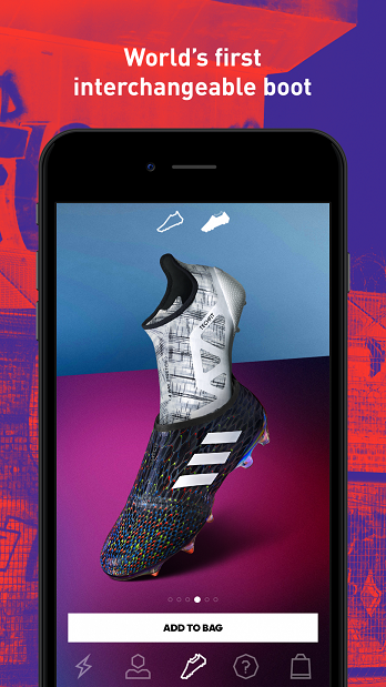 Foto: adidas bringt mit Glitch innovative Schuhe ins mobile Zeitalter...