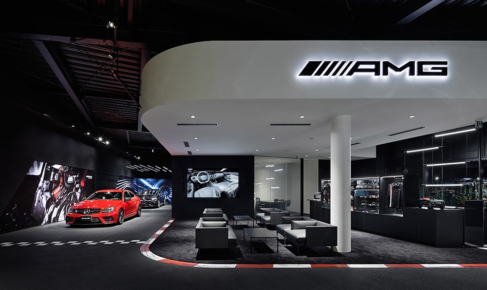 Photo: Mercedes-AMG: New retail concept in Tokyo