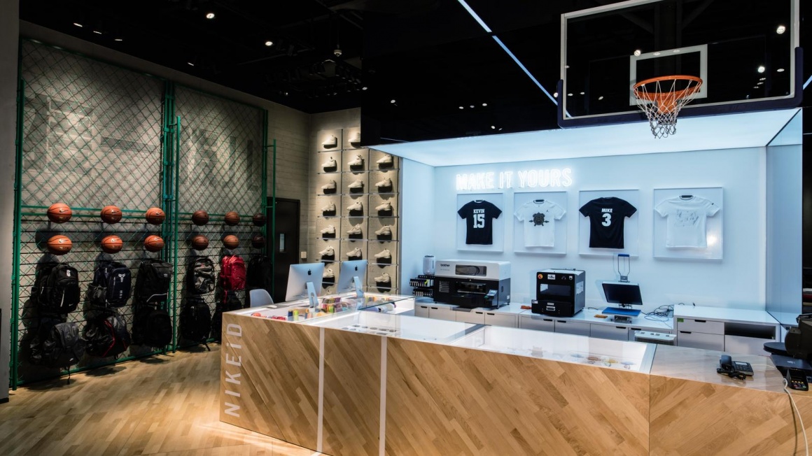 Inside the Nike & Jordan Basketball experience store in Beijing ...