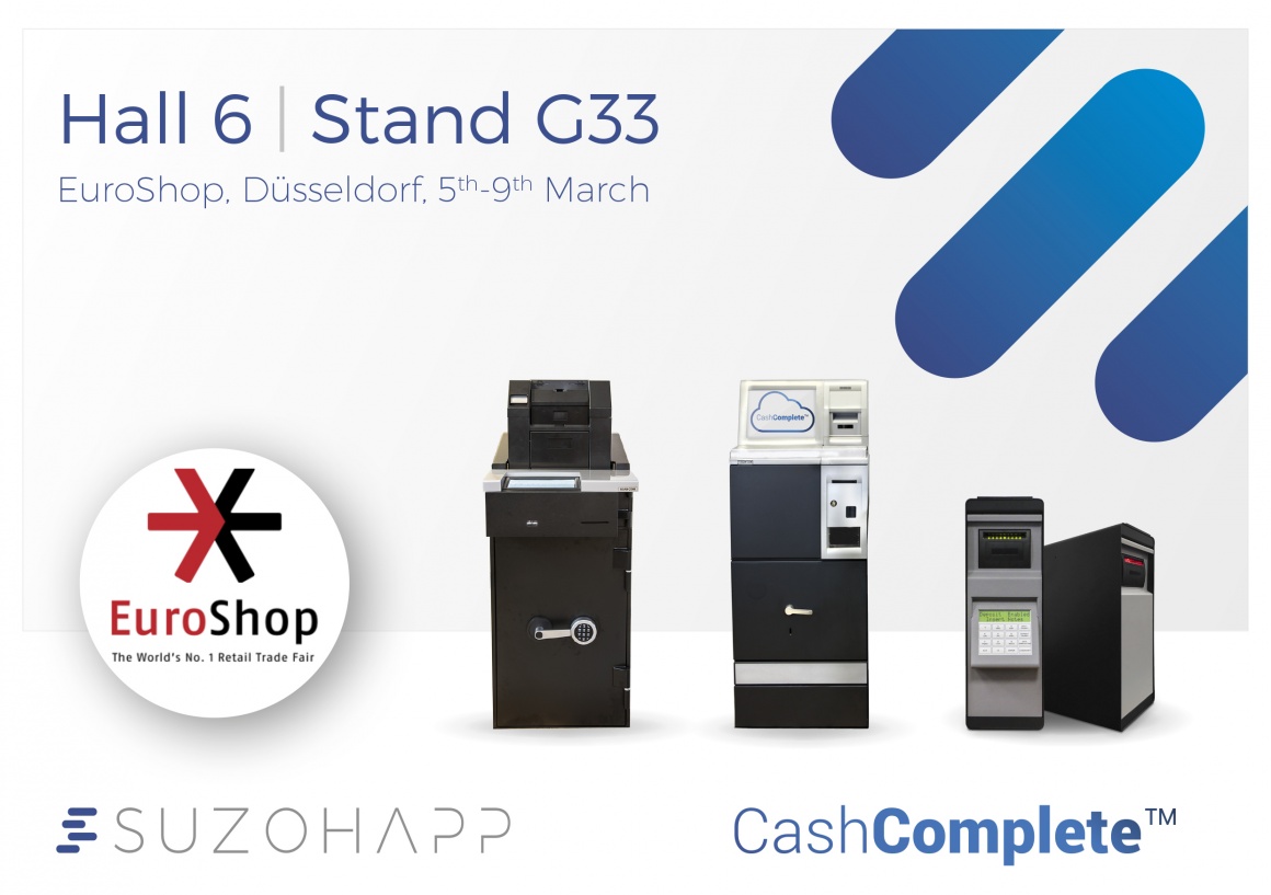 Photo: SCAN COIN and SUZOHAPP revolutionize cash handling at EuroShop 2017...