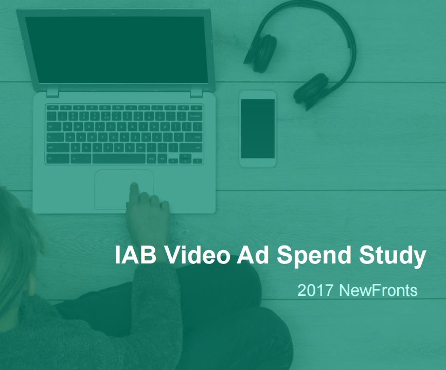 Cover of the “Digital Content NewFronts: Video Ad Spend Study.”...