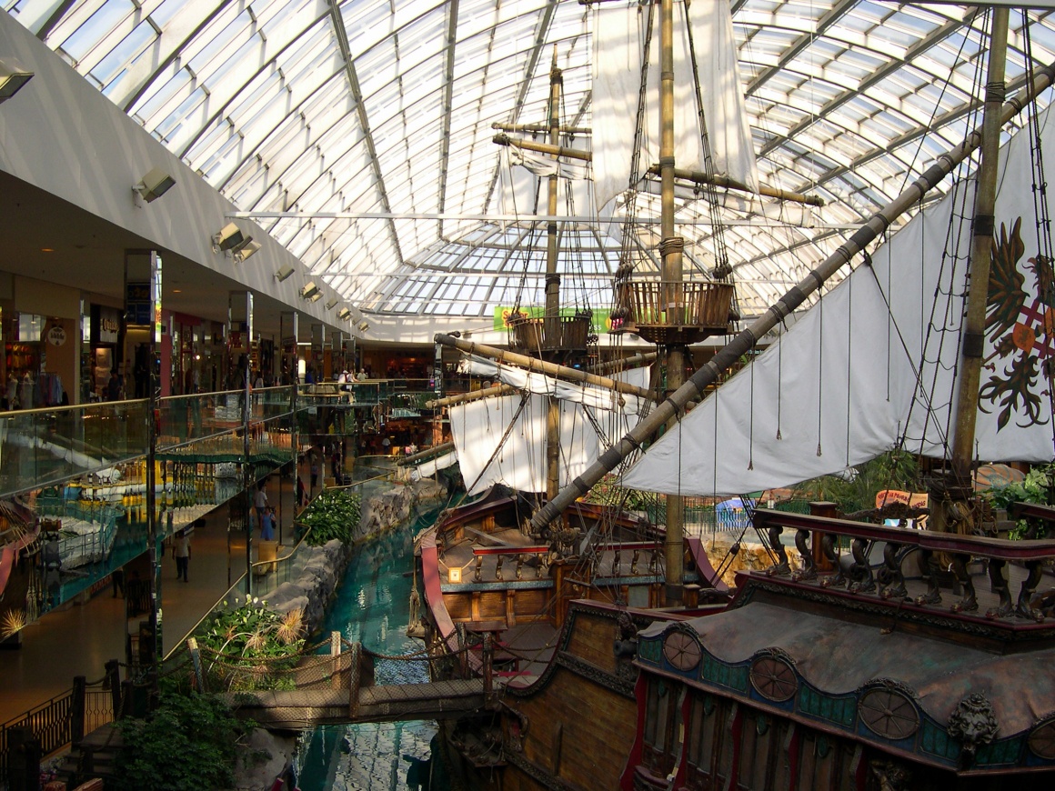 Replica of Columbus Santa Maria at West Edmonton Mall....