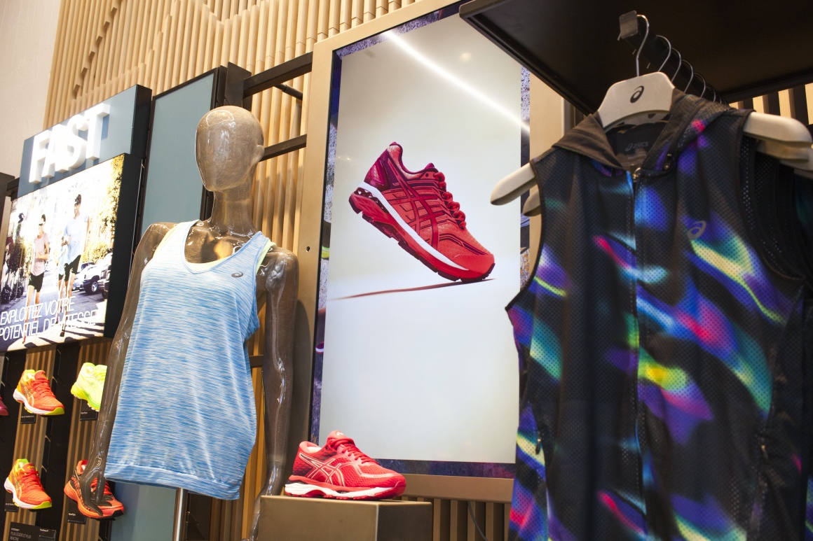 asics retail store